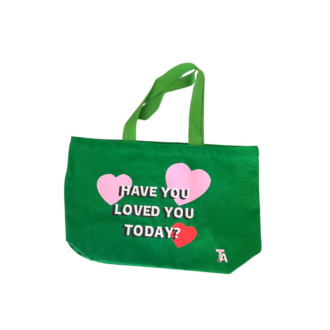 Green Self Love Tote